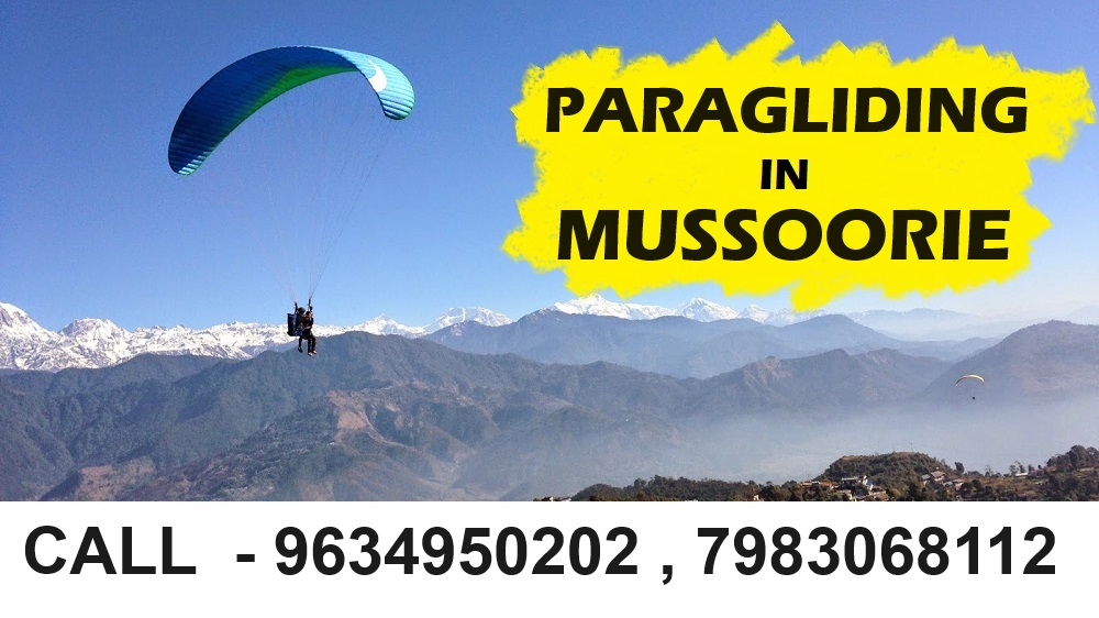 Paragliding in Mussoorie